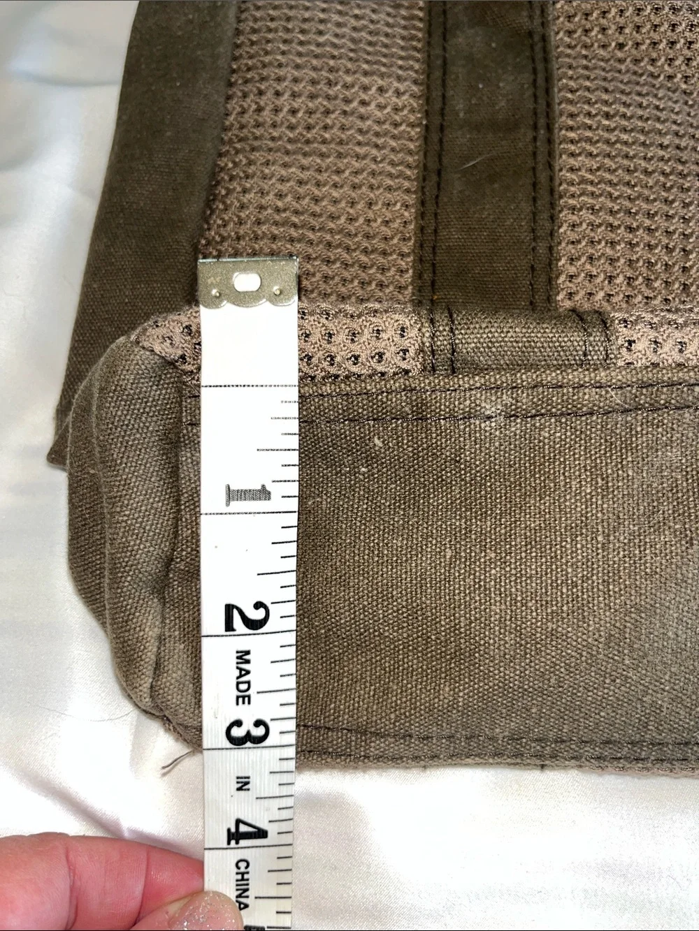 Kavu Gorpcore Brown Woven-Panel Carryall Tote‎